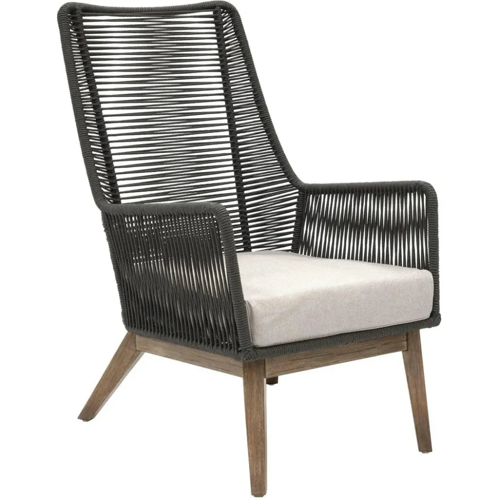 Seasonal Living Marco Polo Lounge Chair - Grey Outdoor Lounge Chair