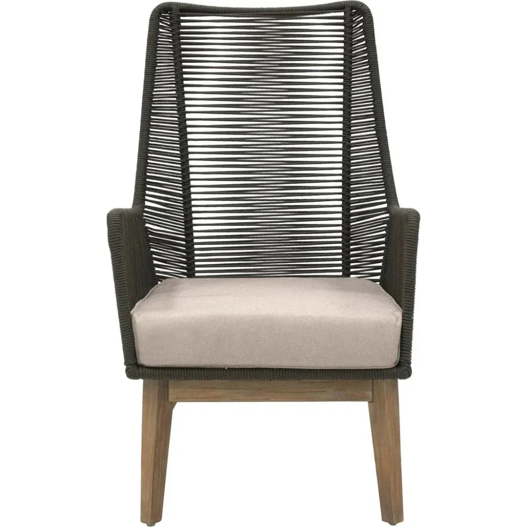 Marco Polo Lounge Chair - Grey Outdoor Lounge Chair - LOOMLAN - Seasonal Living - Outdoor Lounge Chairs