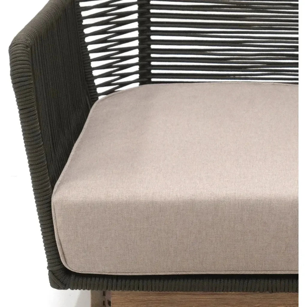 Seasonal Living Marco Polo Lounge Chair - Grey Outdoor Lounge Chair