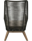 Marco Polo Lounge Chair - Grey Outdoor Lounge Chair - LOOMLAN - Seasonal Living - Outdoor Lounge Chairs