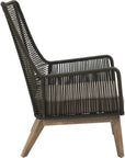 Marco Polo Lounge Chair - Grey Outdoor Lounge Chair - LOOMLAN - Seasonal Living - Outdoor Lounge Chairs