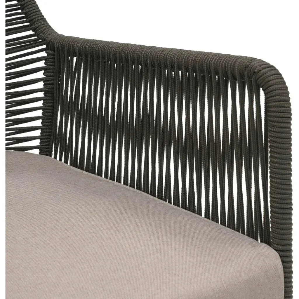 Seasonal Living Marco Polo Lounge Chair - Grey Outdoor Lounge Chair