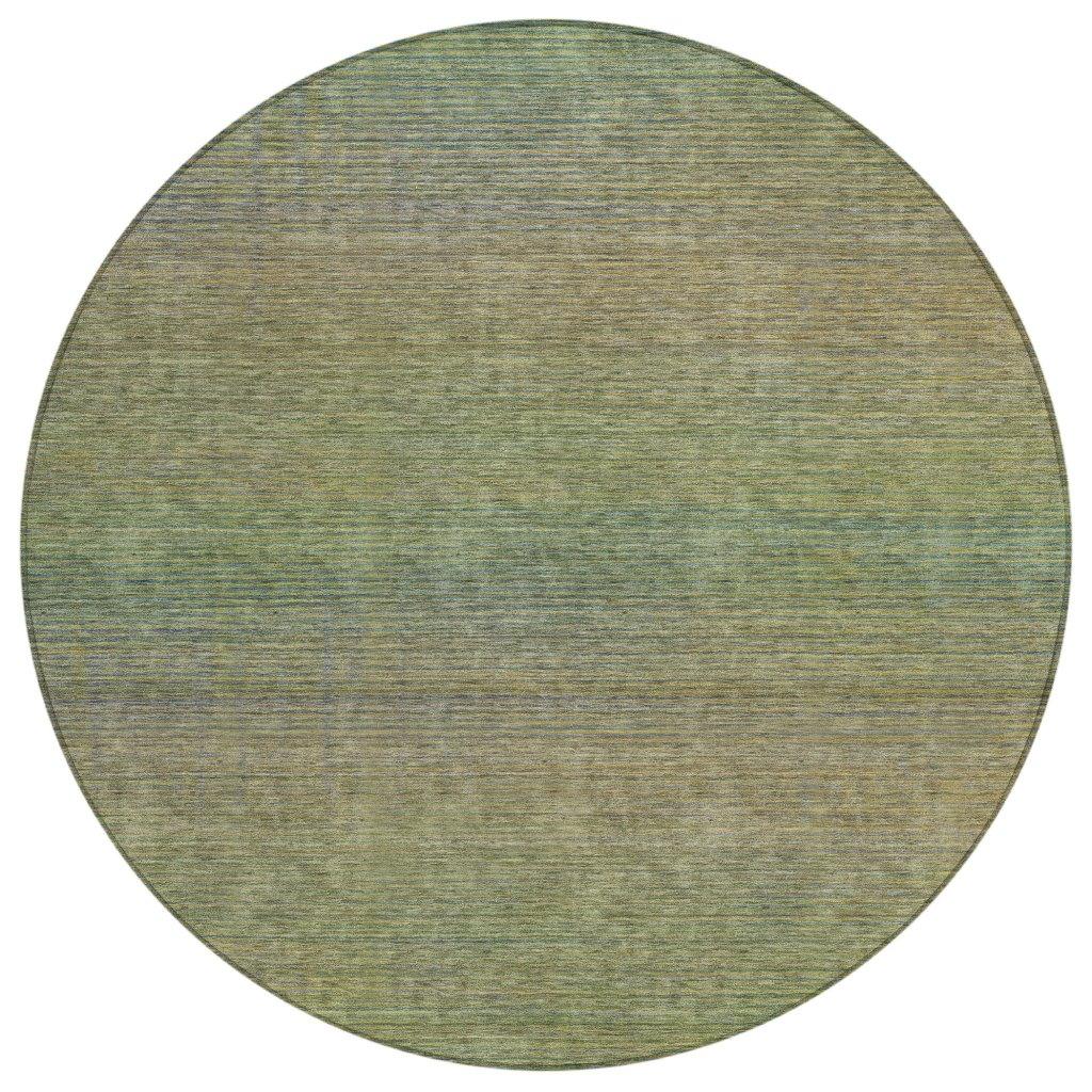 LOOMLAN Rugs Maria Green Washable Indoor-Outdoor Rug