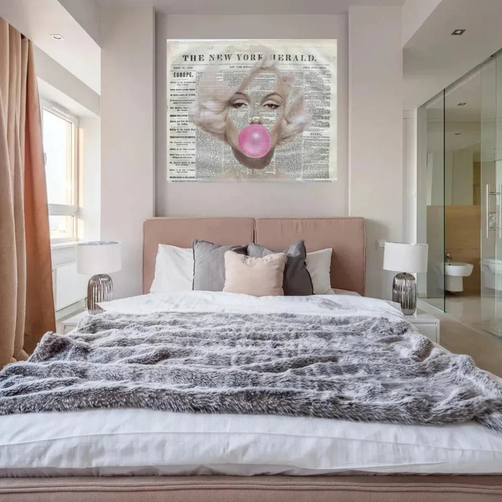 LOOMLAN Marilyn Monroe Wall Art Indoor Outdoor Canvas