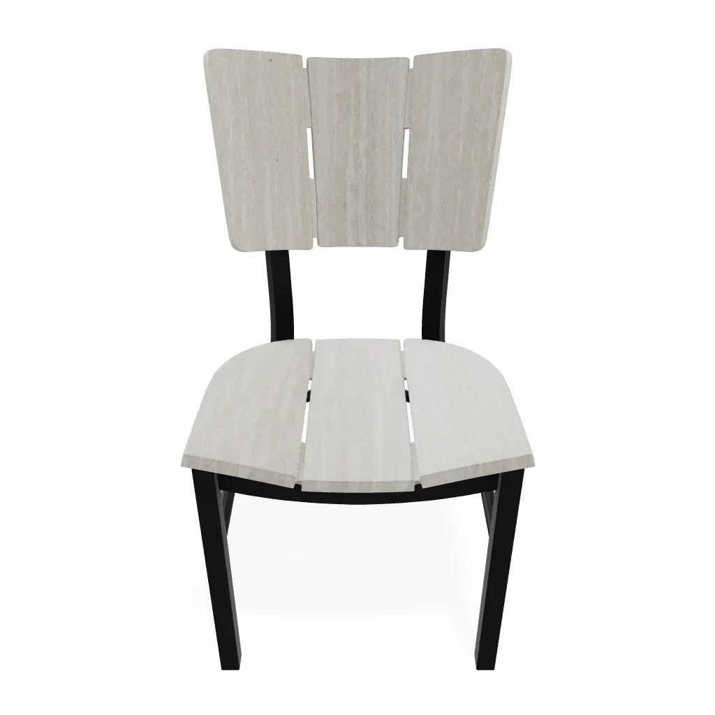 Telescope Marine Grade Polymer Aluminum Stacking Dining Chair
