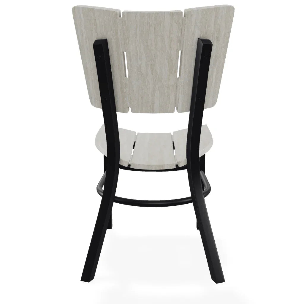 Telescope Marine Grade Polymer Aluminum Stacking Dining Chair