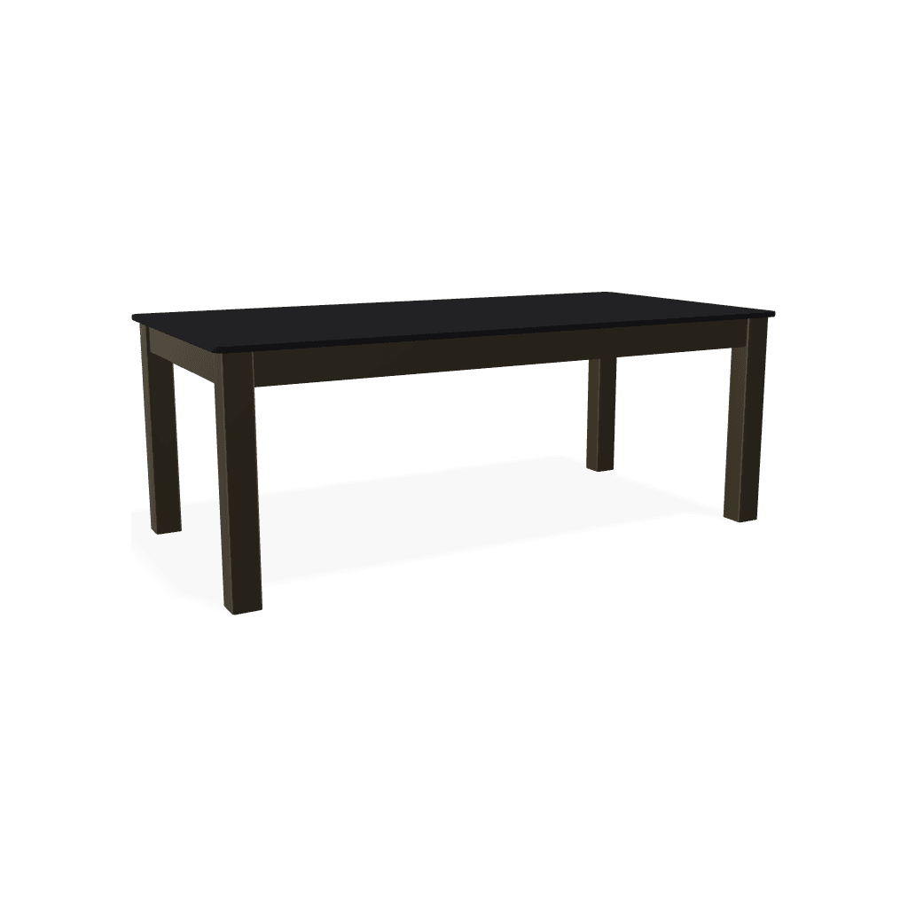 Marine Grade Polymer Rectangular Coffee Table - LOOMLAN - Telescope - Outdoor Coffee Tables