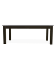 Marine Grade Polymer Rectangular Coffee Table - LOOMLAN - Telescope - Outdoor Coffee Tables