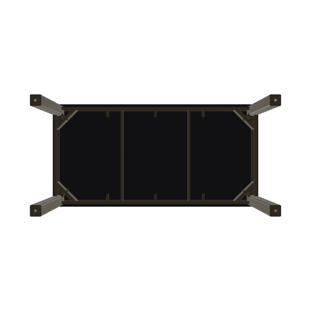 Marine Grade Polymer Rectangular Coffee Table - LOOMLAN - Telescope - Outdoor Coffee Tables