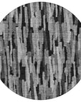 LOOMLAN Rugs Marrah Gray Washable Indoor-Outdoor Rug
