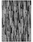 LOOMLAN Rugs Marrah Gray Washable Indoor-Outdoor Rug