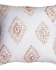 Medallion Ivory Outdoor Throw Pillows - LOOMLAN - LOOMLAN - Outdoor Pillows