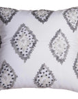 Medallion Ivory Outdoor Throw Pillows - LOOMLAN - LOOMLAN - Outdoor Pillows