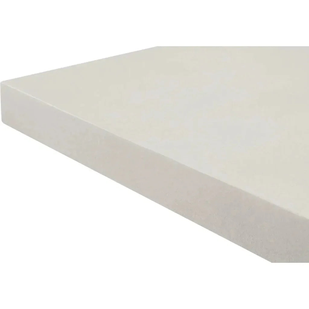 Seasonal Living Meditation Rectangle  White Outdoor Dining Table