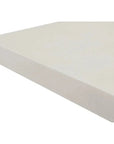 Seasonal Living Meditation Rectangle  White Outdoor Dining Table