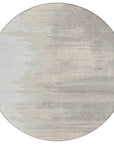 LOOMLAN Rugs Meleya Ivory Washable Indoor-Outdoor Rug