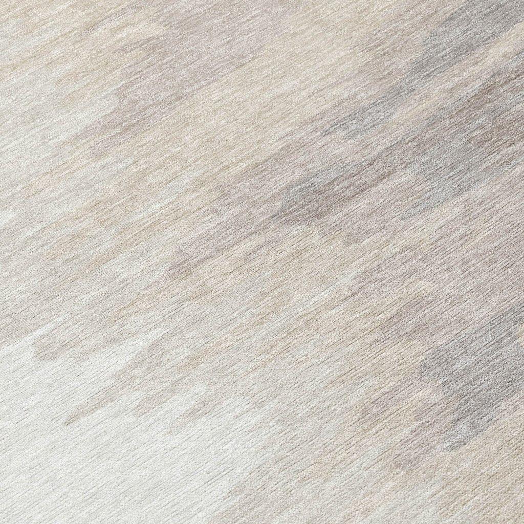 LOOMLAN Rugs Meleya Ivory Washable Indoor-Outdoor Rug