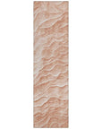 LOOMLAN Rugs Melinae Orange Washable Indoor-Outdoor Rug