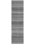 LOOMLAN Rugs Melisyn Gray Washable Indoor-Outdoor Rug