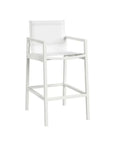 Merano Fabric Modern Outdoor Barstool - LOOMLAN - SUNPAN - Outdoor Bar Stools