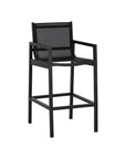Merano Fabric Modern Outdoor Barstool - LOOMLAN - SUNPAN - Outdoor Bar Stools