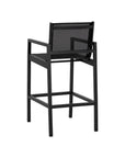 Merano Fabric Modern Outdoor Barstool - LOOMLAN - SUNPAN - Outdoor Bar Stools