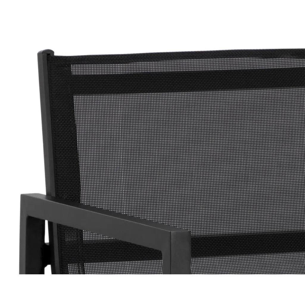 Merano Fabric Modern Outdoor Barstool - LOOMLAN - SUNPAN - Outdoor Bar Stools