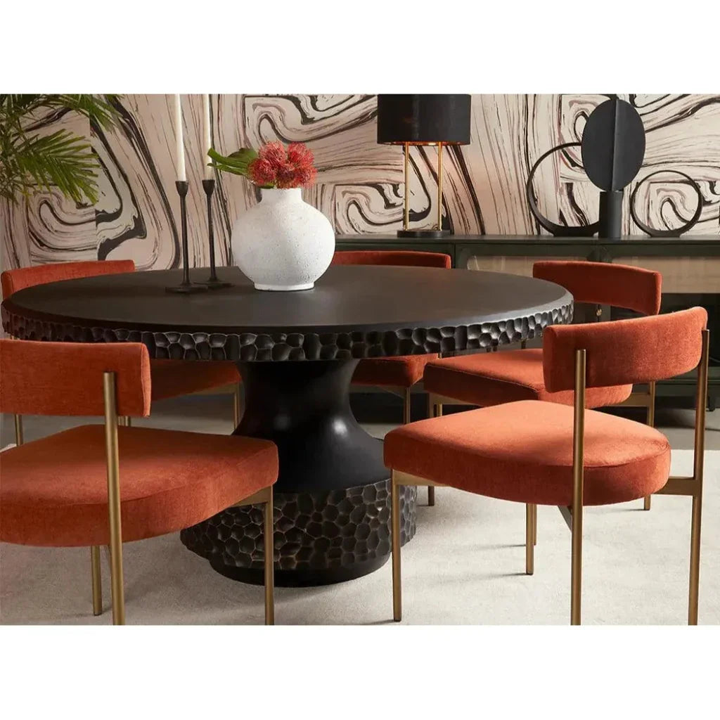 Mersin Dining Table - Outdoor Concrete - LOOMLAN - SUNPAN - Outdoor Dining Tables