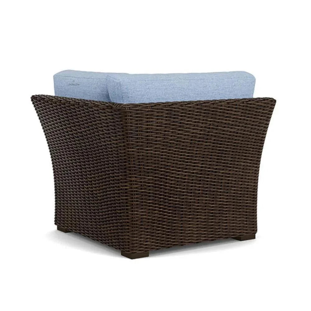 Mesa Corner Sectional Premium Wicker Furniture - LOOMLAN - Lloyd Flanders - Outdoor Modulars