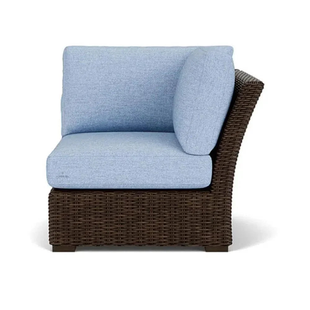 Mesa Corner Sectional Premium Wicker Furniture - LOOMLAN - Lloyd Flanders - Outdoor Modulars