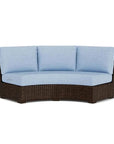 Mesa Curved Sofa Sectional Premium Wicker Furniture - LOOMLAN - Lloyd Flanders - Outdoor Modulars