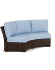 Mesa Curved Sofa Sectional Premium Wicker Furniture - LOOMLAN - Lloyd Flanders - Outdoor Modulars
