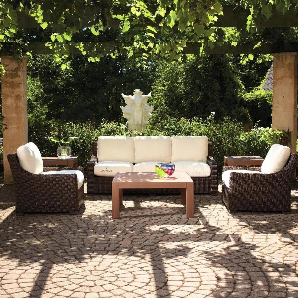 Mesa Lounge Chair Premium Wicker Furniture - LOOMLAN - Lloyd Flanders - Outdoor Lounge Chairs