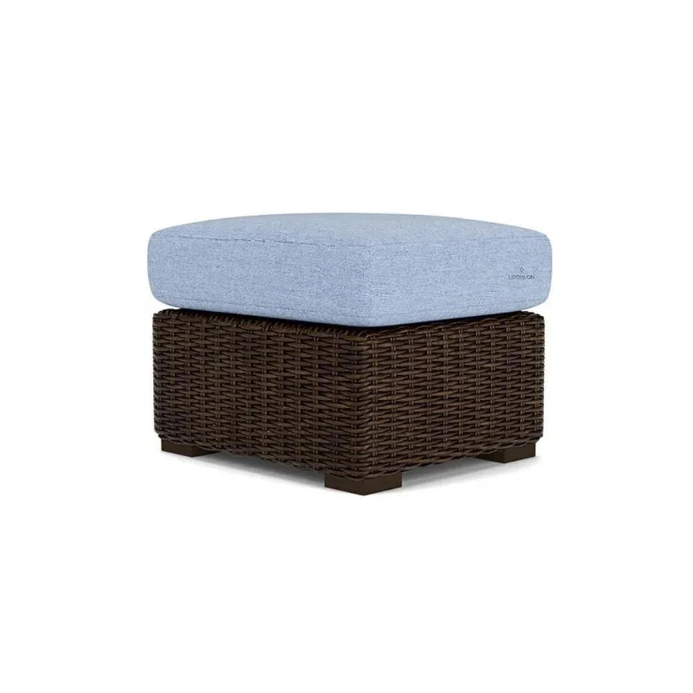 Lloyd Flanders Mesa Ottoman Premium Wicker Furniture Lloyd Flanders
