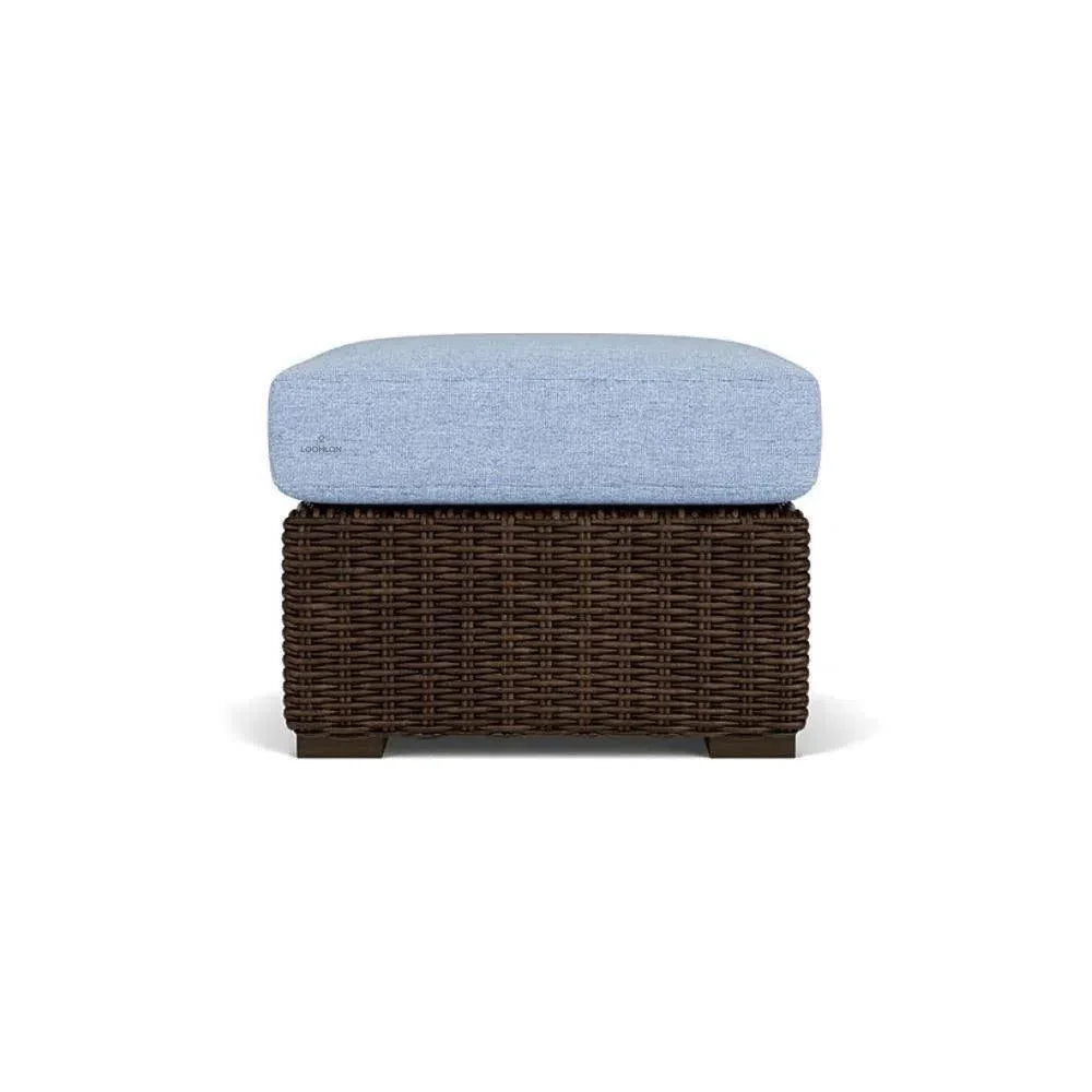 Lloyd Flanders Mesa Ottoman Premium Wicker Furniture Lloyd Flanders