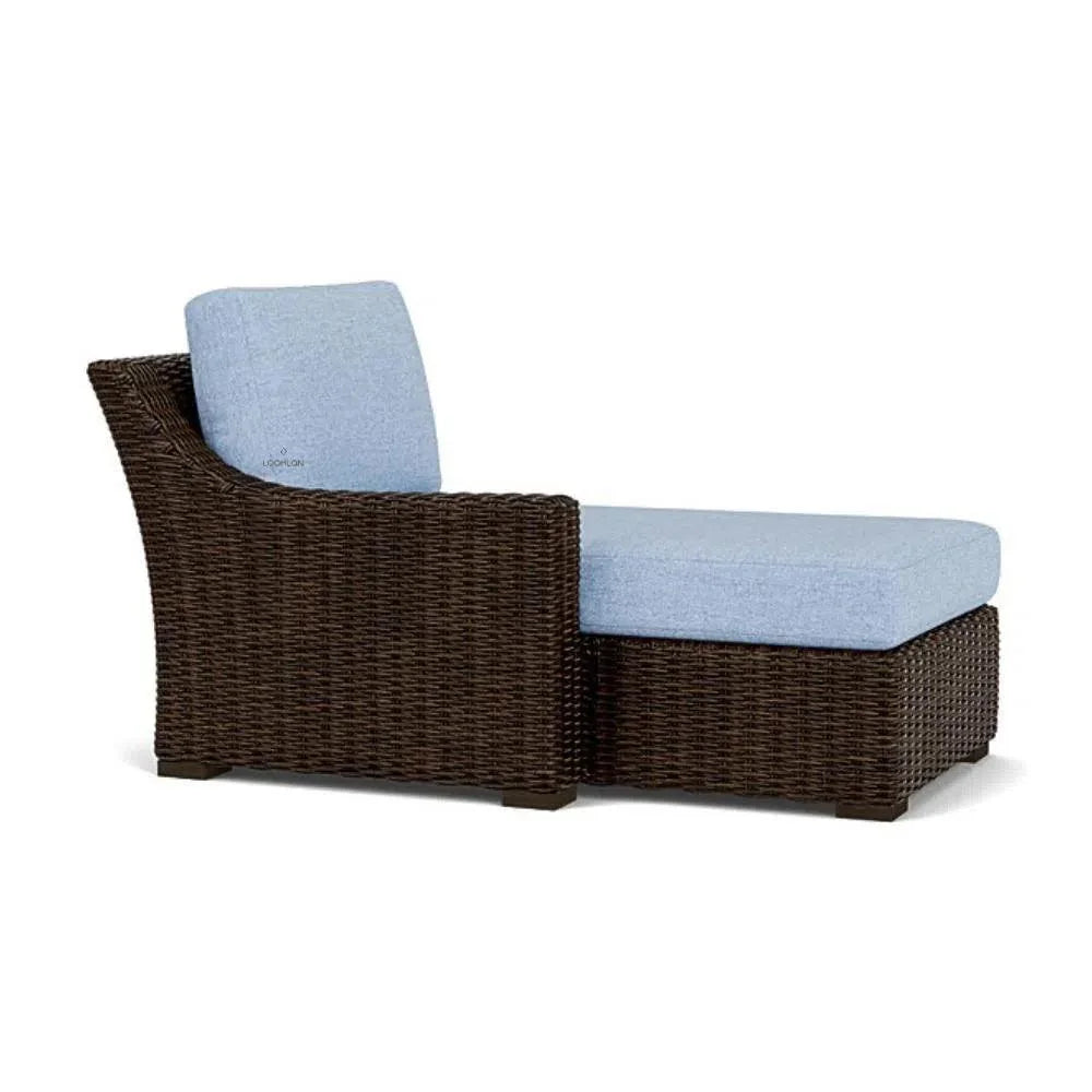 Mesa Right Arm Chaise Premium Wicker Furniture - LOOMLAN - Lloyd Flanders - Outdoor Modulars