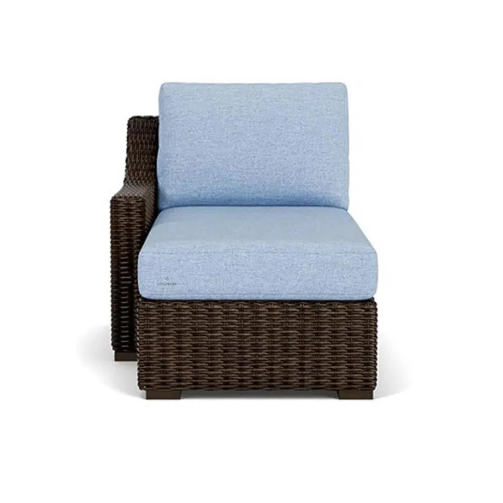 Mesa Right Arm Chaise Premium Wicker Furniture - LOOMLAN - Lloyd Flanders - Outdoor Modulars