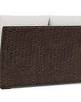 Mesa Right Arm Loveseat Premium Wicker Furniture - LOOMLAN - Lloyd Flanders - Outdoor Modulars