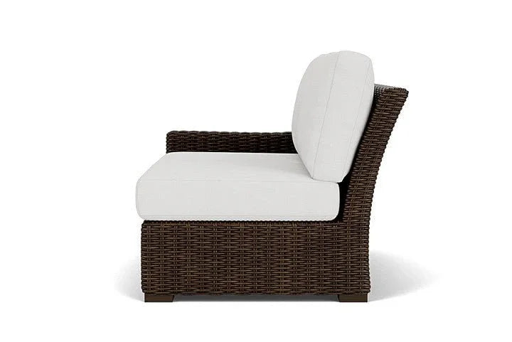 Mesa Right Arm Loveseat Premium Wicker Furniture - LOOMLAN - Lloyd Flanders - Outdoor Modulars