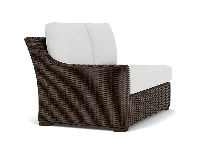 Mesa Right Arm Loveseat Premium Wicker Furniture - LOOMLAN - Lloyd Flanders - Outdoor Modulars