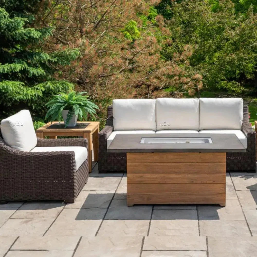 Mesa Sofa Premium Wicker Furniture Lloyd Flanders - LOOMLAN - Lloyd Flanders - Outdoor Sofas &amp; Loveseats