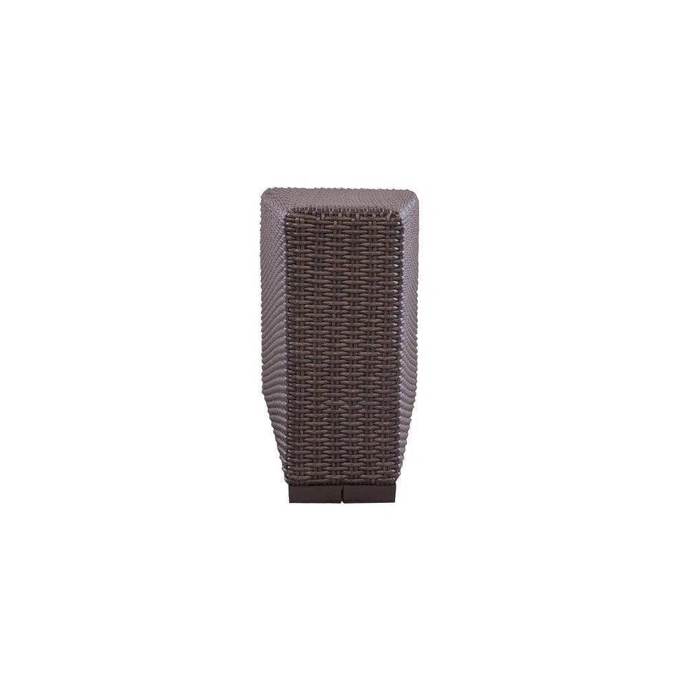 Mesa Wedge Table Premium Wicker Furniture - LOOMLAN - Lloyd Flanders - Outdoor Modulars
