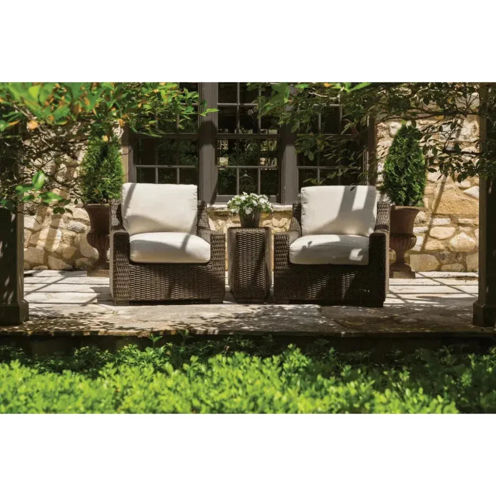 Mesa Wedge Table Premium Wicker Furniture - LOOMLAN - Lloyd Flanders - Outdoor Modulars