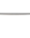 Metropolitan Double Bench Brushed Aluminum - LOOMLAN - Zuo Modern - Outdoor Benches