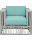 Miami Sunbrella Comfort Outdoor Club Chair - LOOMLAN - Sunset West - Outdoor Accent Chairs
