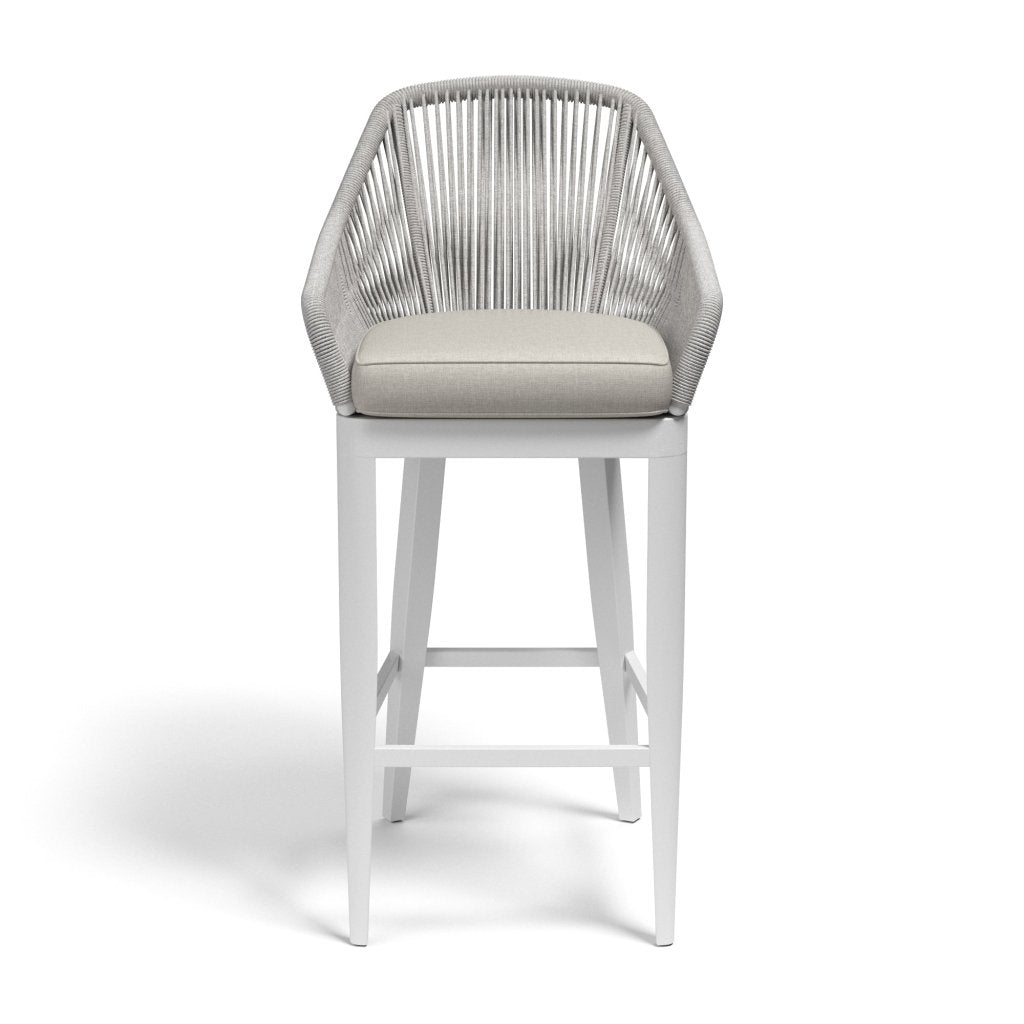 Miami Sunbrella Weatherproof Outdoor Bar Stool - LOOMLAN - Sunset West - Outdoor Bar Stools