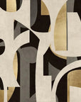 LOOMLAN Mid Century Abstract d Canvas Wall Art For Living Room
