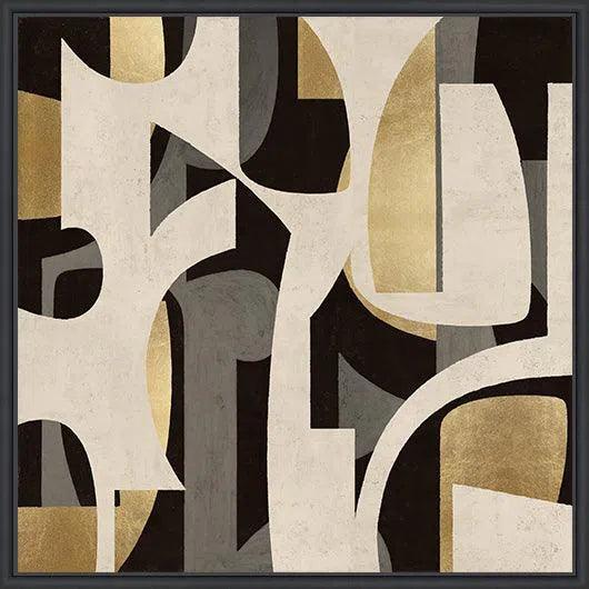 LOOMLAN Mid Century Abstract d Canvas Wall Art For Living Room