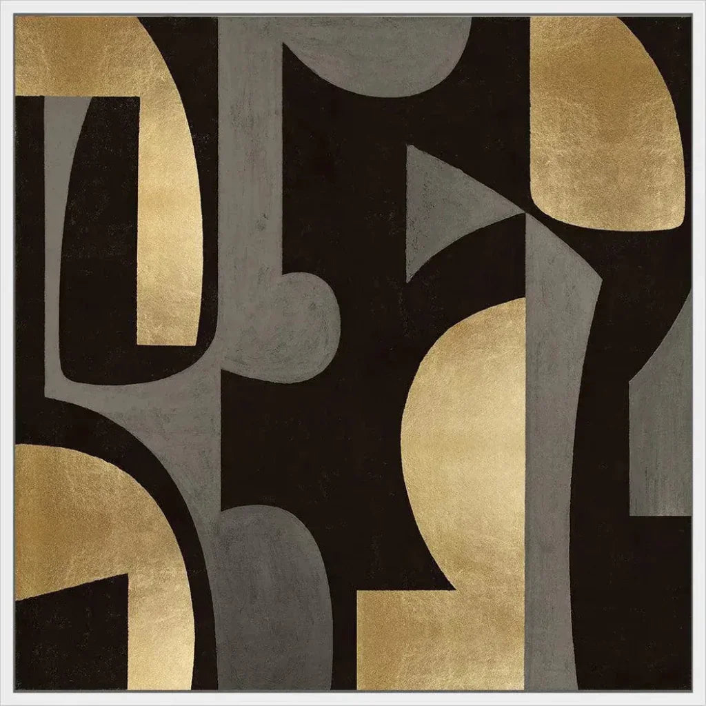 LOOMLAN Mid Century Abstract IIICanvas Wall Art For Living Room