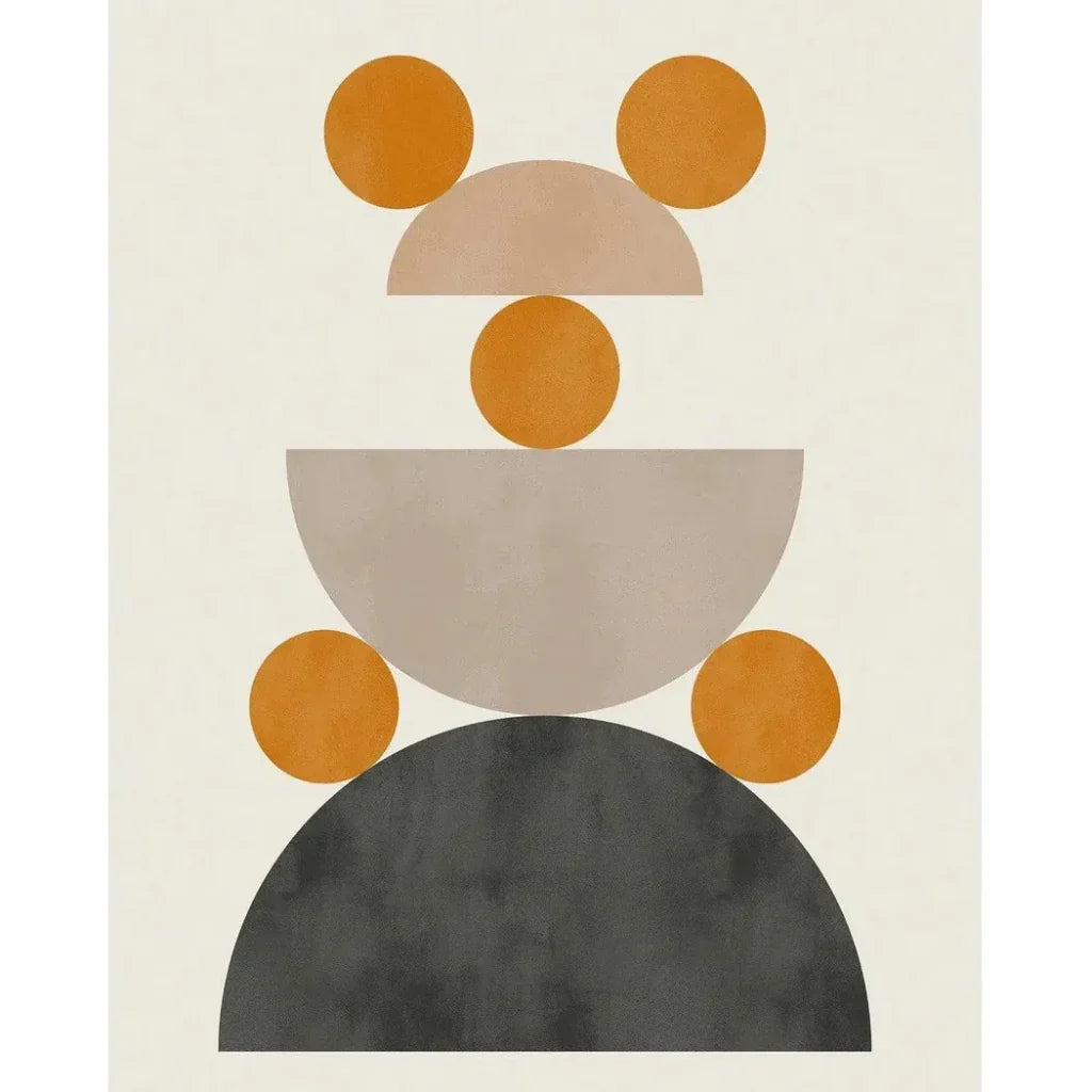 LOOMLAN Mid Century Mod I Artwork d Canvas Floating